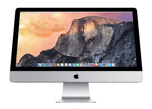 The Apple iMac, the Visualab's media<br>development workstation