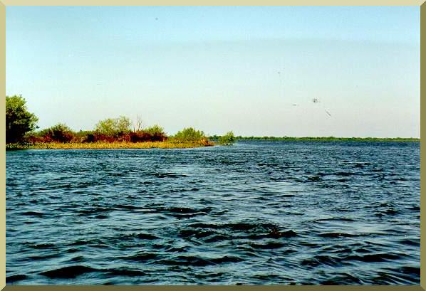 Confluence of the Paraguay River with the Apa River, Mato Grosso do Sul
