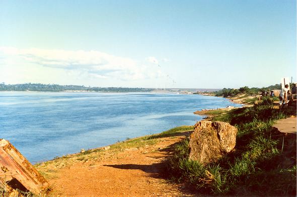 Rio Tocantins at Tucurui, Para, Brazil (1988). 