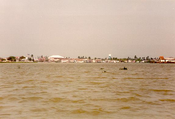 Rio Papaloapan at Tlacotalpan, Veracruz, Mexico (1997)