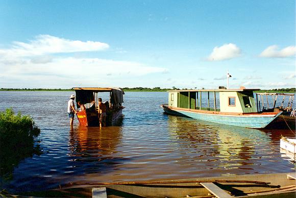 Rio Paraguay at Corumba, Mato Grosso do Sul, Brazil (1995)