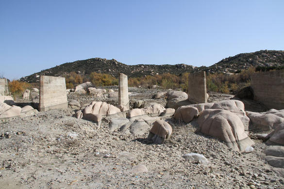 Rock outcrop, Arroyo Guadalupe, Baja California, Mexico (2011)