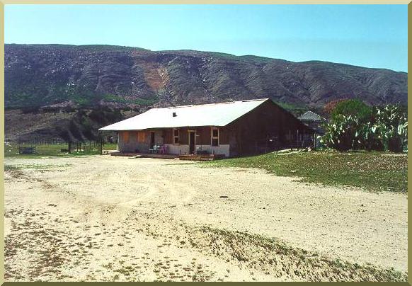 Old saloon in Real del Castillo Viejo, to the northwest of the valley