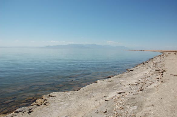 The Salton Sea, in California, a repository of agricultural drainage