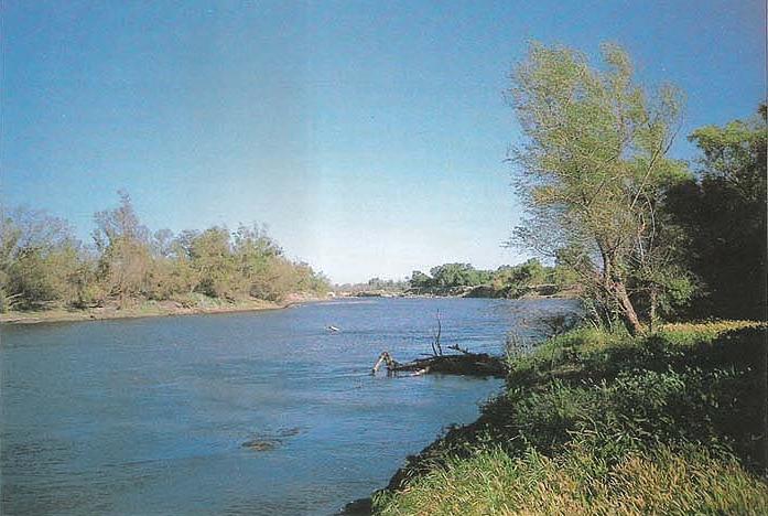 San Joaquin river near Vernalis, California