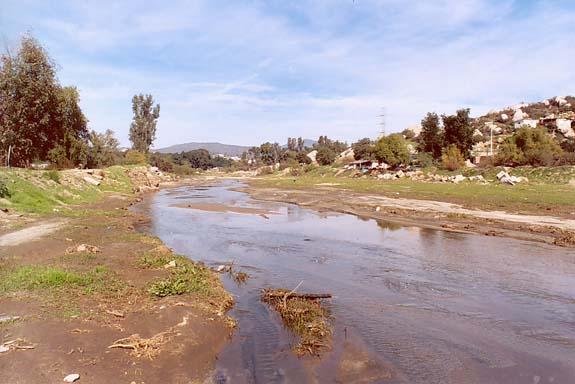 Tecate Creek, in Tecate, Baja California, Mexico (km 8+800).