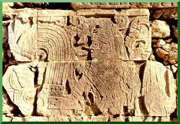 Mural at the ball court.