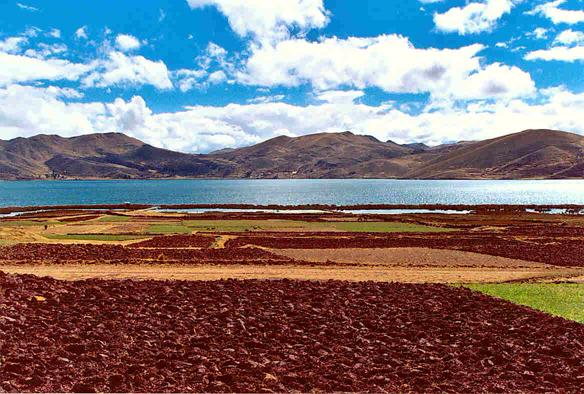 Pomacauchi Lagoon, Cuzco, Peru (2004). 