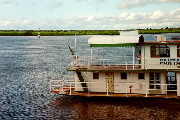 Rio Paraguay at Corumba, Mato Grosso do Sul, Brazil (1995)